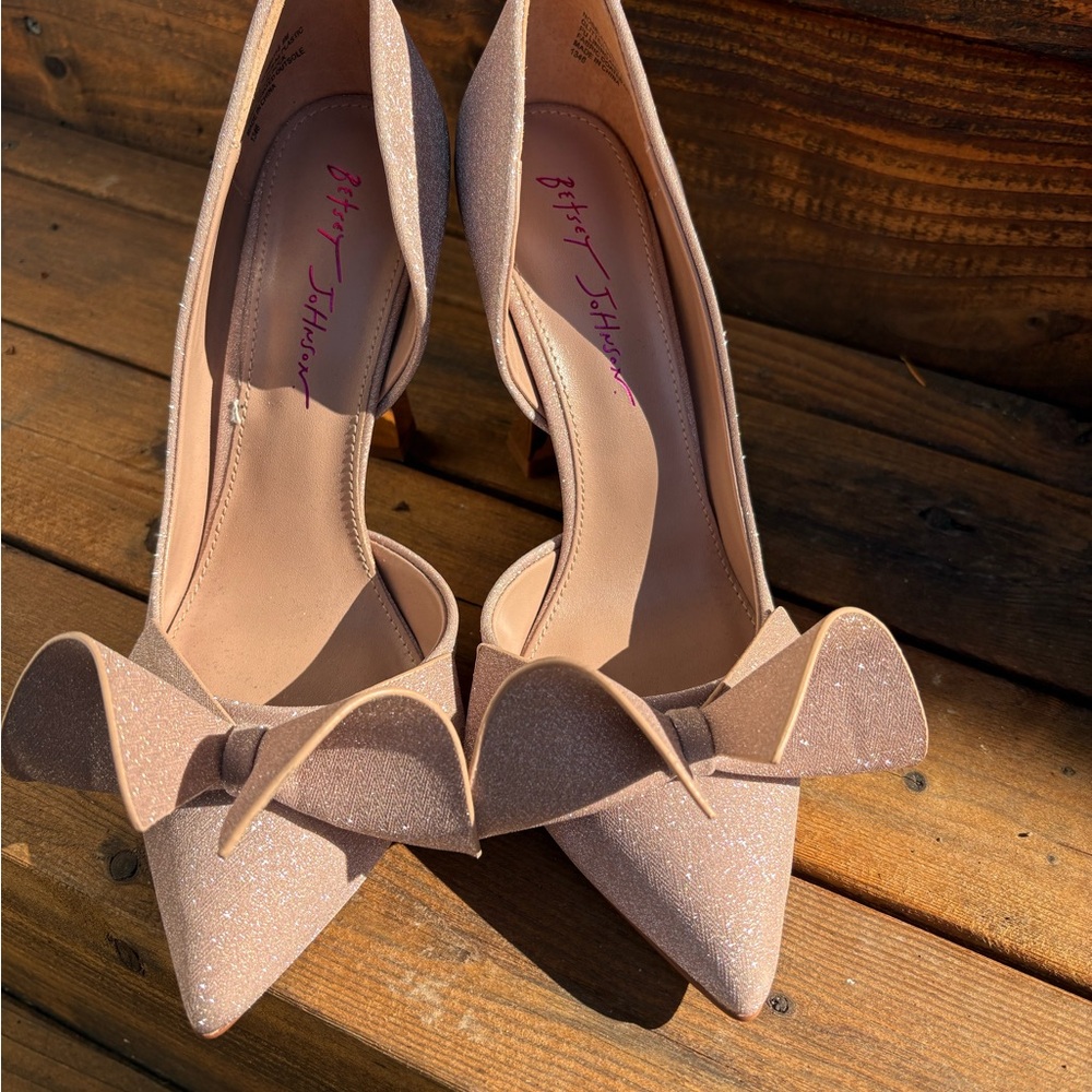 Betsey Johnson New Year’s Eve Shoes  Size 9 ECU - Picture 2 of 4